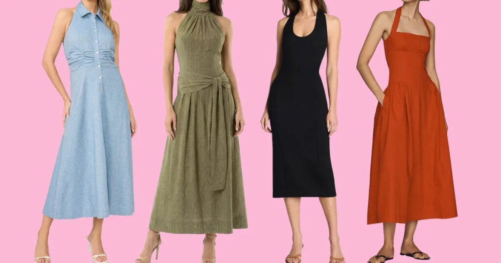 17 Chic Halter-Neck Wedding Guest Dresses Perfect For Women Over 40 17 Chic Halter-Neck Wedding Guest Dresses Perfect For Women Over 40