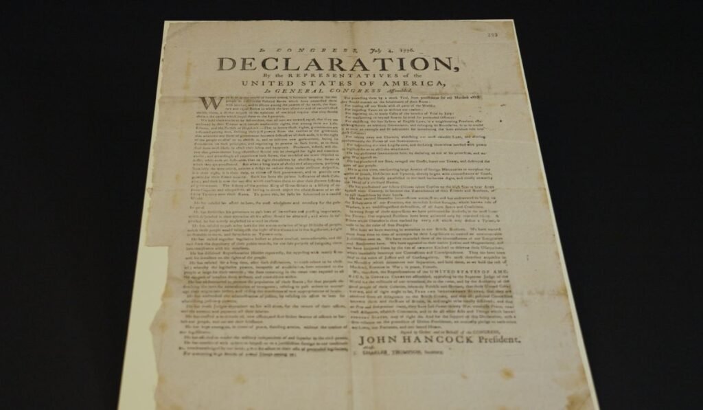 1776 Declaration of Independence broadside sells for $3.6 million in auction 1776 Declaration of Independence broadside sells for $3.6 million in auction