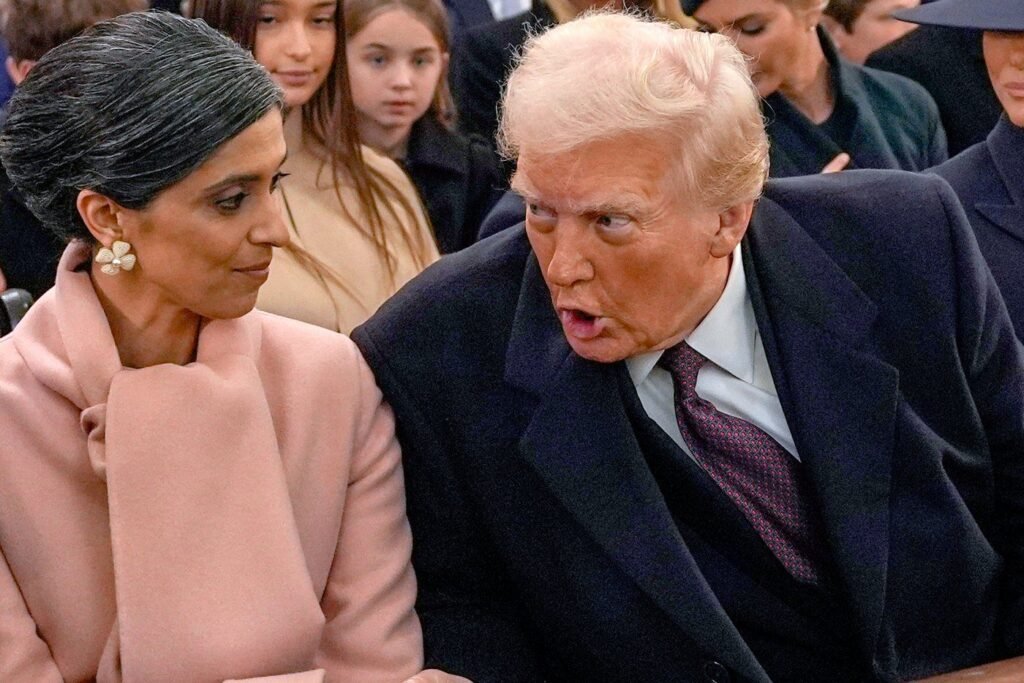 Trump reads a children’s book on Usha Vance’s podcast, then riffs on past presidents and himself Trump reads a children's book on Usha Vance's podcast, then riffs on past presidents and himself