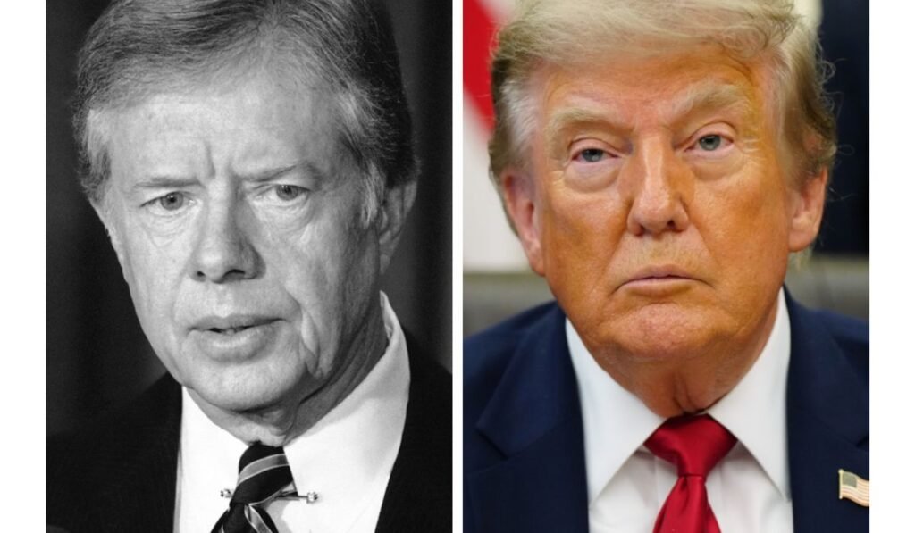 Trump shifts his tone on Jimmy Carter while grappling with Iran, inflation and his own legacy