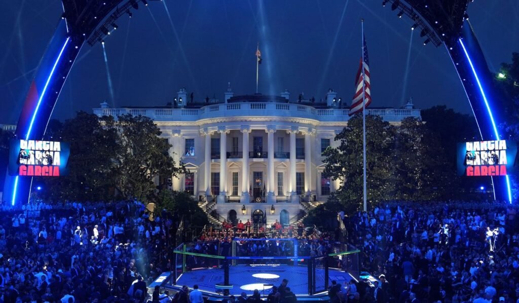 2 of 8 men charged in thwarted attack on UFC cage-fighting show at White House plead not guilty 2 of 8 men charged in thwarted attack on UFC cage-fighting show at White House plead not guilty