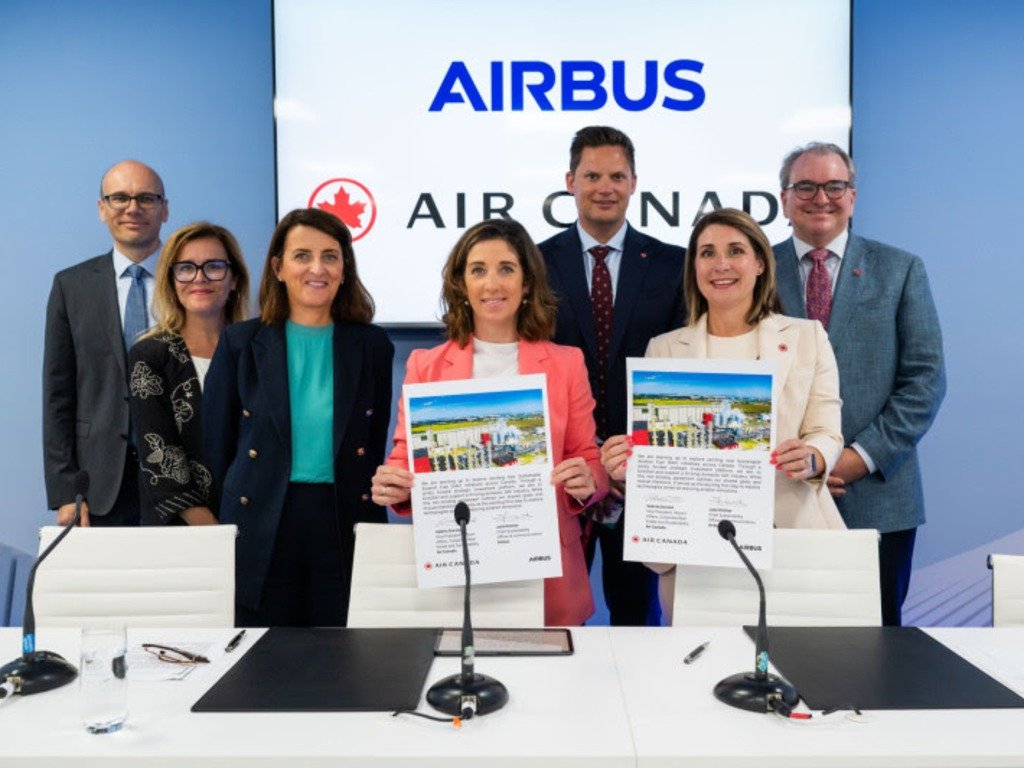 Air Canada, Airbus team up on Canadian SAF initiative Air Canada, Airbus team up on Canadian SAF initiative