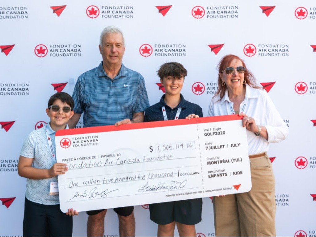 Air Canada Foundation golf tournament raises record-breaking amount Air Canada Foundation golf tournament raises record-breaking amount