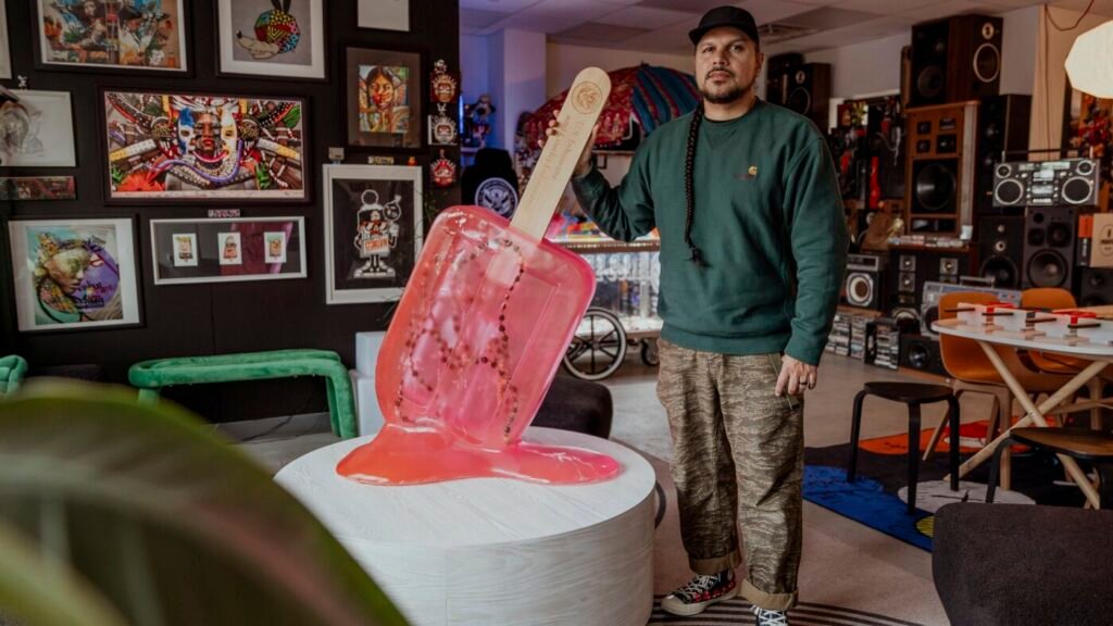 An artist’s ‘I.C.E. pop’ exhibition was shut down within days at a Texas university : NPR An artist's 'I.C.E. pop' exhibition was shut down within days at a Texas university : NPR