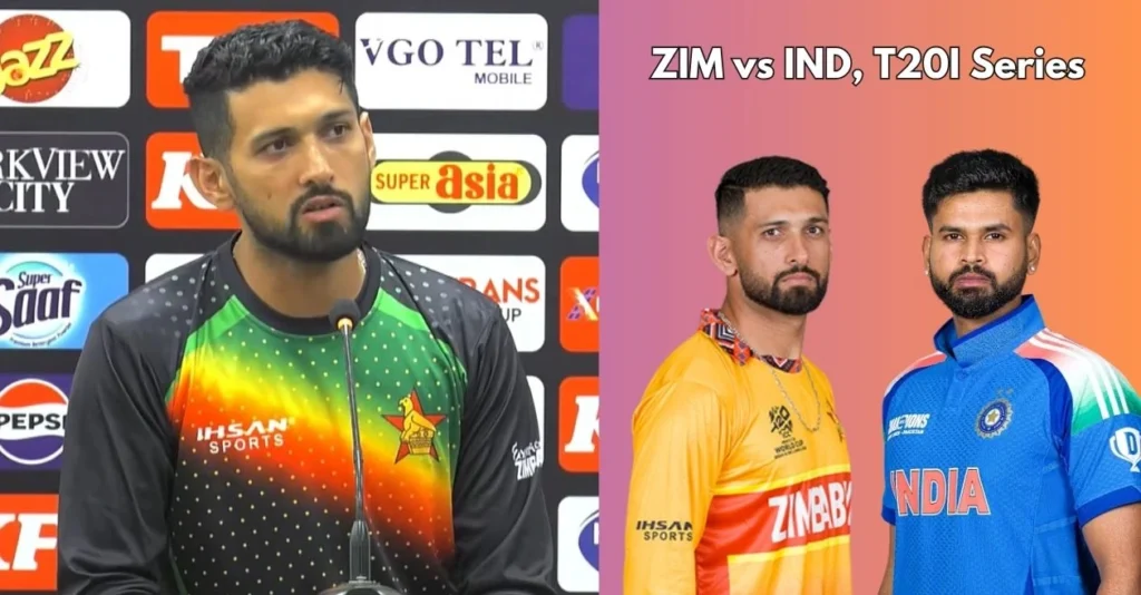 Are India favourites? Sikandar Raza shares honest verdict ahead of Zimbabwe T20I series Are India favourites? Sikandar Raza shares honest verdict ahead of Zimbabwe T20I series