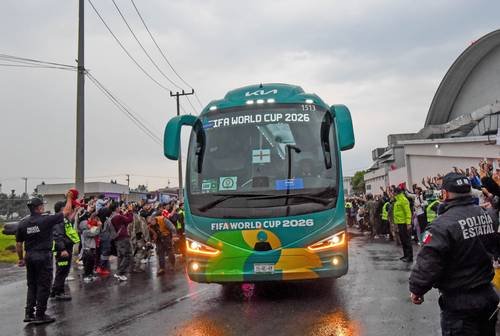 Arriban los Three Lions bajo fuerte dispositivo de seguridad Arriban los Three Lions bajo fuerte dispositivo de seguridad
