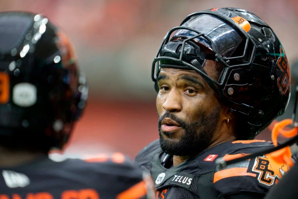 B.C. Lions' Darnell Sankey fined for hit that injured Toronto QB Chad Kelly