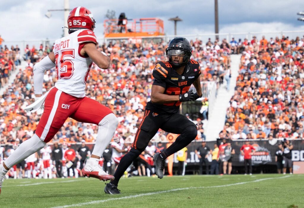 B.C. Lions bench Tyson Russell, shuffle secondary against Elks