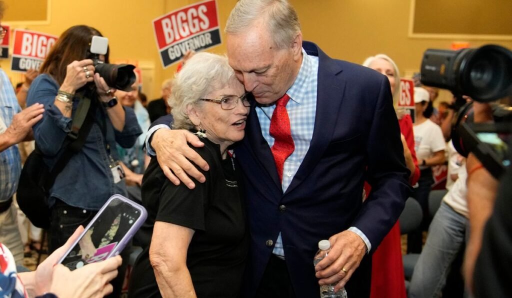 Biggs wins GOP nomination, will challenge Democrat Hobbs for Arizona governor Biggs wins GOP nomination, will challenge Democrat Hobbs for Arizona governor