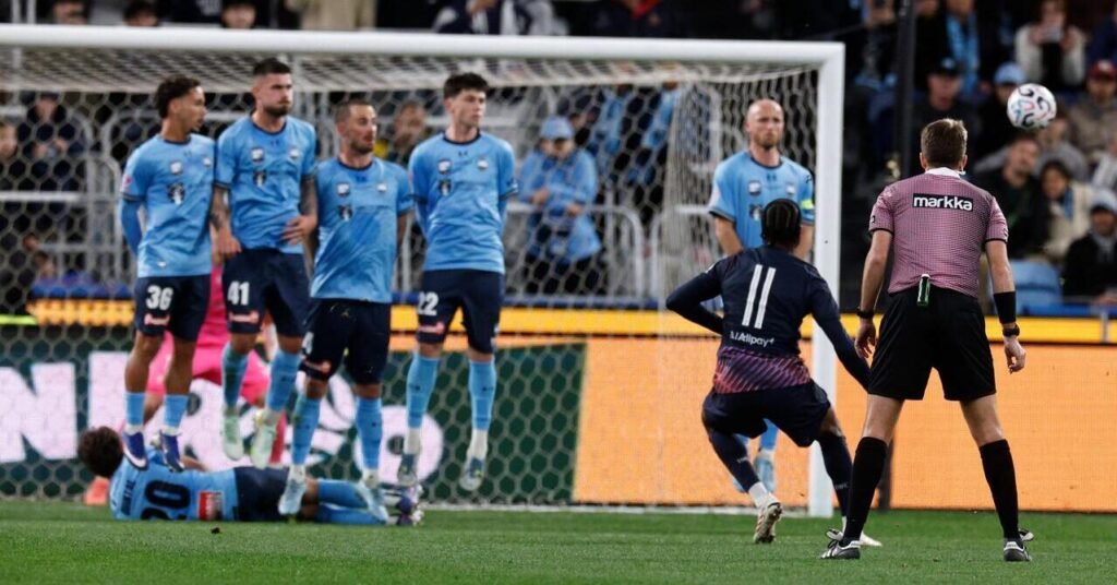 Brilliant Tel free-kick hands Tottenham first-half advantage in pre-season friendly against Sydney FC