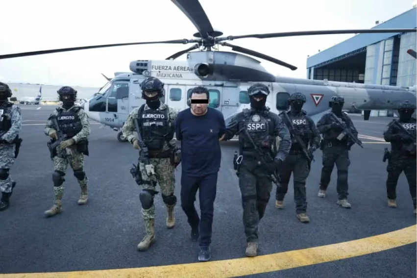 CJNG leader behind Uruapan Mayor Manzo’s murder arrested CJNG leader behind Uruapan Mayor Manzo's murder arrested