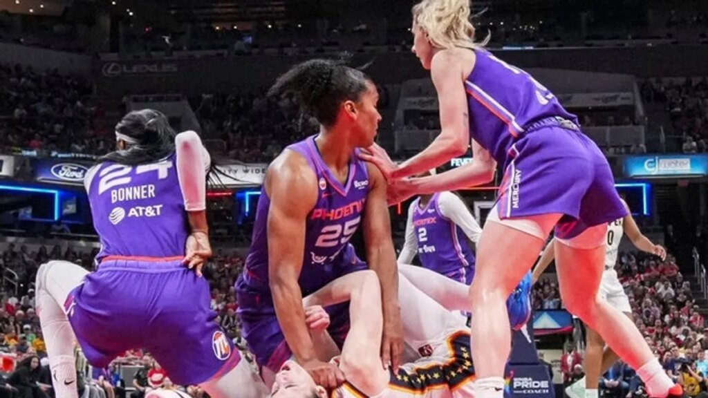 Caitlin Clark out as Fever face Mercury in unfriendly rivalry Caitlin Clark out as Fever face Mercury in unfriendly rivalry