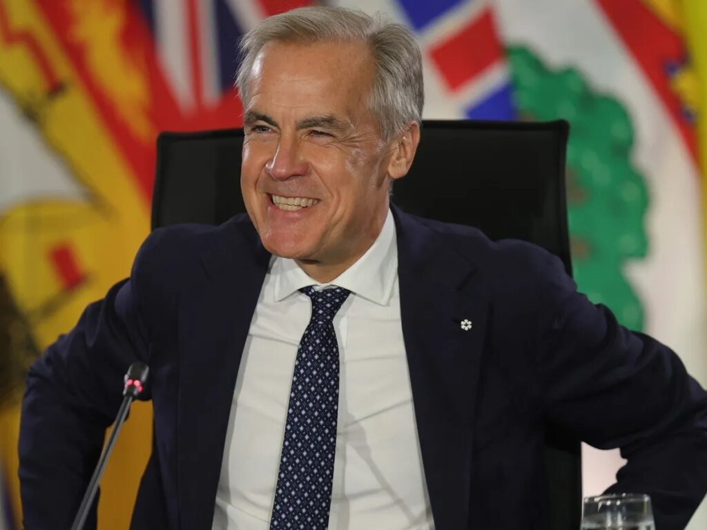 Carney says Canada 'in stronger position' in Trump trade war