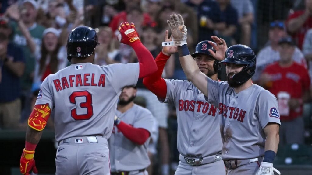 Ceddanne Rafaela's grand slam sends Red Sox past Athletics