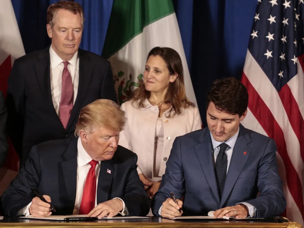 Chrystia Freeland calls Trump 'bully in chief' in New York Times essay