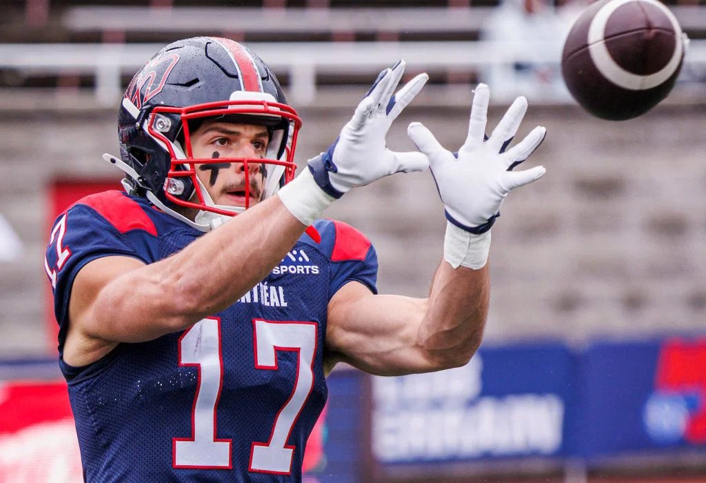Cole Spieker returns for Montreal Alouettes against Stampeders Cole Spieker returns for Montreal Alouettes against Stampeders