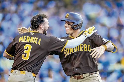 Contra Dodgers, San Diego rompe racha de derrotas; triunfa 5-2 Contra Dodgers, San Diego rompe racha de derrotas; triunfa 5-2