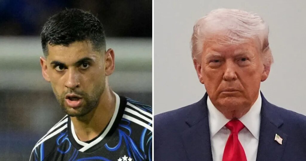 Cristian Romero Snubs Donald Trump’s Handshake at World Cup Final Cristian Romero Snubs Donald Trump's Handshake at World Cup Final