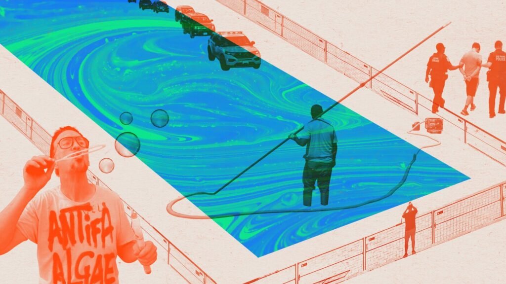 D.C. Reflecting Pool keeps viewers, bloggers glued : NPR D.C. Reflecting Pool keeps viewers, bloggers glued : NPR