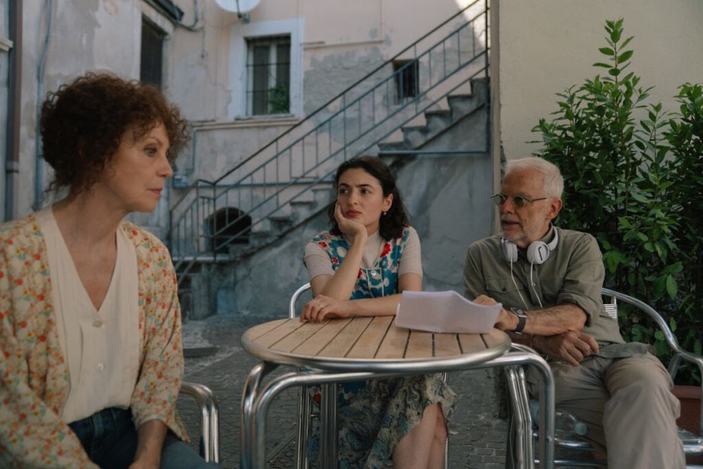 Daniele Luchetti shooting Dove non mi hai portata, starring Tecla Insolia and Margherita Buy Daniele Luchetti shooting Dove non mi hai portata, starring Tecla Insolia and Margherita Buy