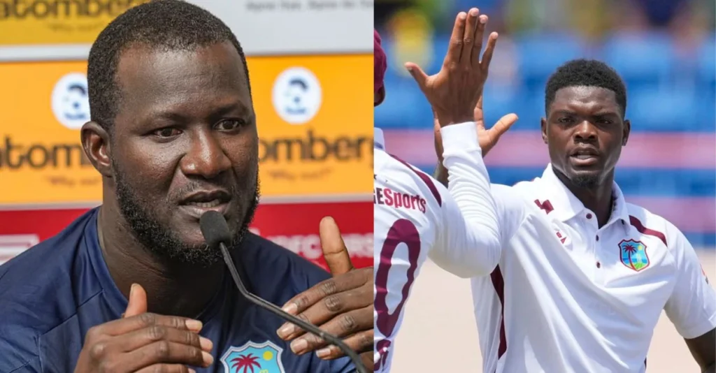 Daren Sammy reveals reason behind Alzarri Joseph’s absence from West Indies Test squad for Pakistan series Daren Sammy reveals reason behind Alzarri Joseph’s absence from West Indies Test squad for Pakistan series