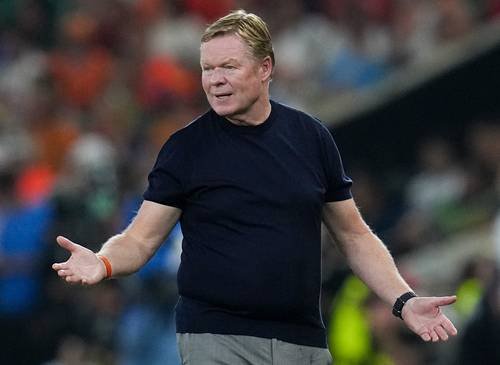 Dimite Koeman, técnico de Países Bajos, tras su derrota ante Marruecos Dimite Koeman, técnico de Países Bajos, tras su derrota ante Marruecos