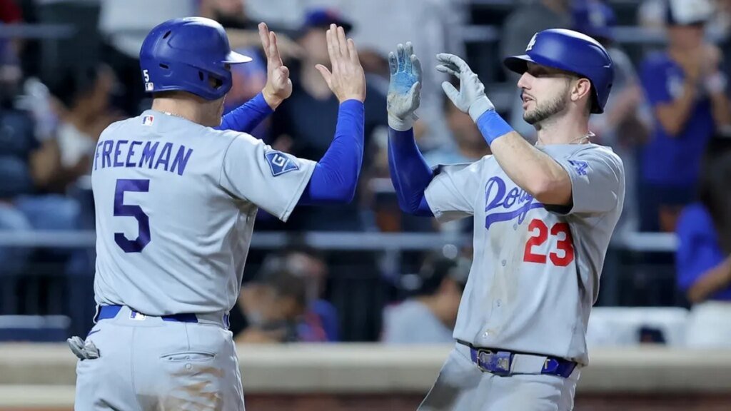 Dodgers aim for rare season sweep of Mets