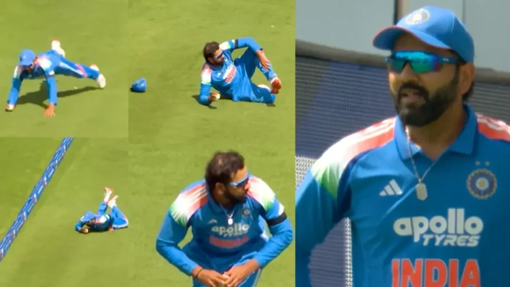 ENG vs IND [WATCH]: Lord’s spectators applaud Rohit Sharma after stunning effort on the boundary in the final ODI