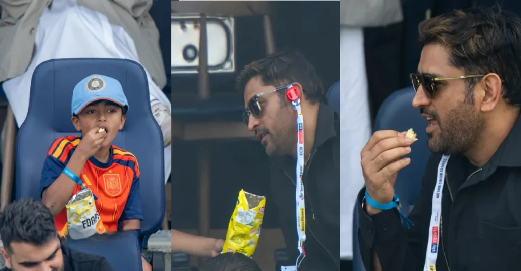 ENG vs IND [WATCH]: MS Dhoni’s heartwarming interaction with a young fan goes viral during 1st ODI