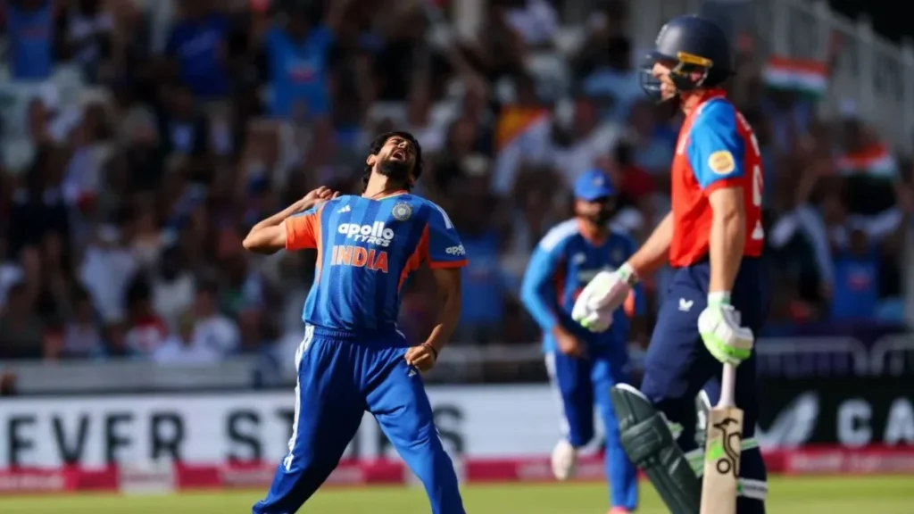 ENG vs IND [WATCH]: Prince Yadav’s pinpoint yorker cleans up Jos Buttler in the third T20I