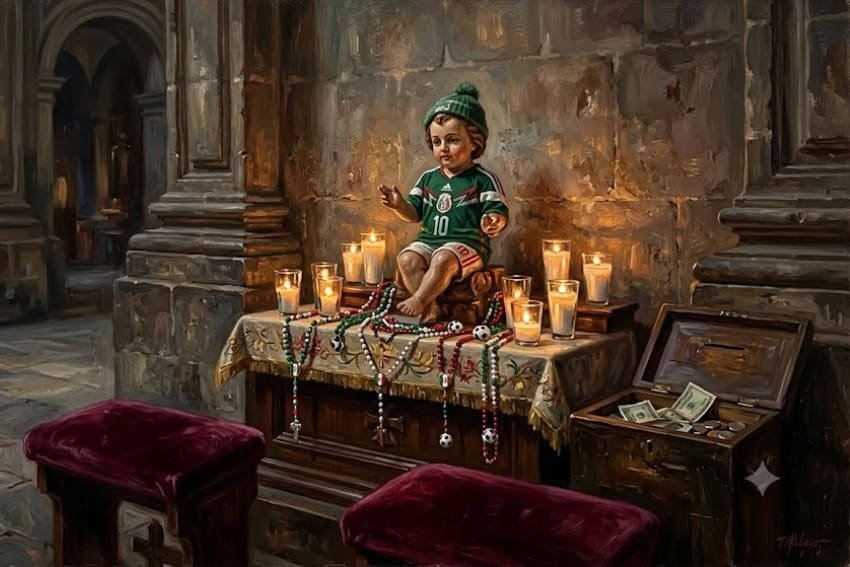 El Jalapeño: Vatican elevates Soccer Baby Jesus to full pilgrimage status, citing ‘undeniable results’ El Jalapeño: Vatican elevates Soccer Baby Jesus to full pilgrimage status, citing ‘undeniable results’