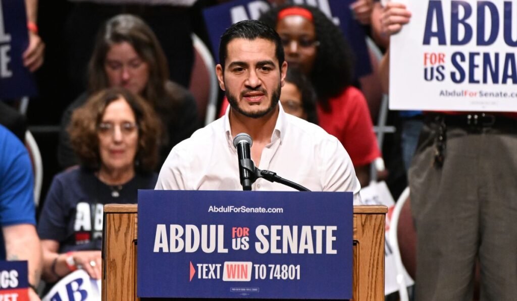 El-Sayed warns that outside groups ‘are trying to buy a vote in the U.S. Senate’ El-Sayed warns that outside groups ‘are trying to buy a vote in the U.S. Senate’