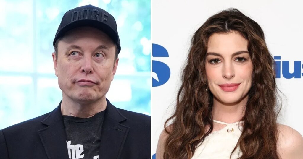 Elon Musk Calls Anne Hathaway Marionette After Trans Speech