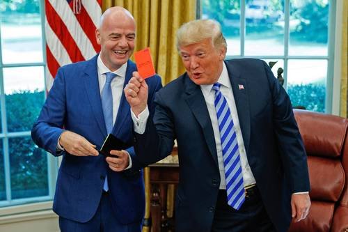 Escándalo Infantino-Trump revive oscuro pasado de la FIFA Escándalo Infantino-Trump revive oscuro pasado de la FIFA
