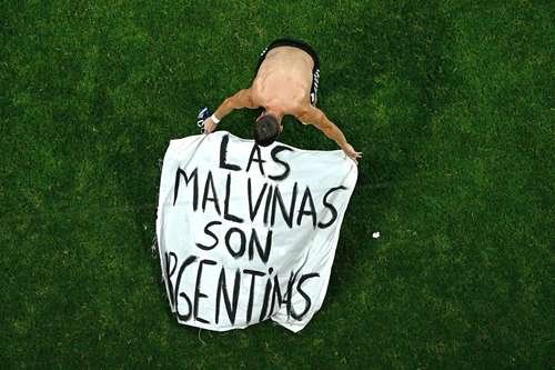 FIFA evalúa infracción de Argentina por pancarta FIFA evalúa infracción de Argentina por pancarta