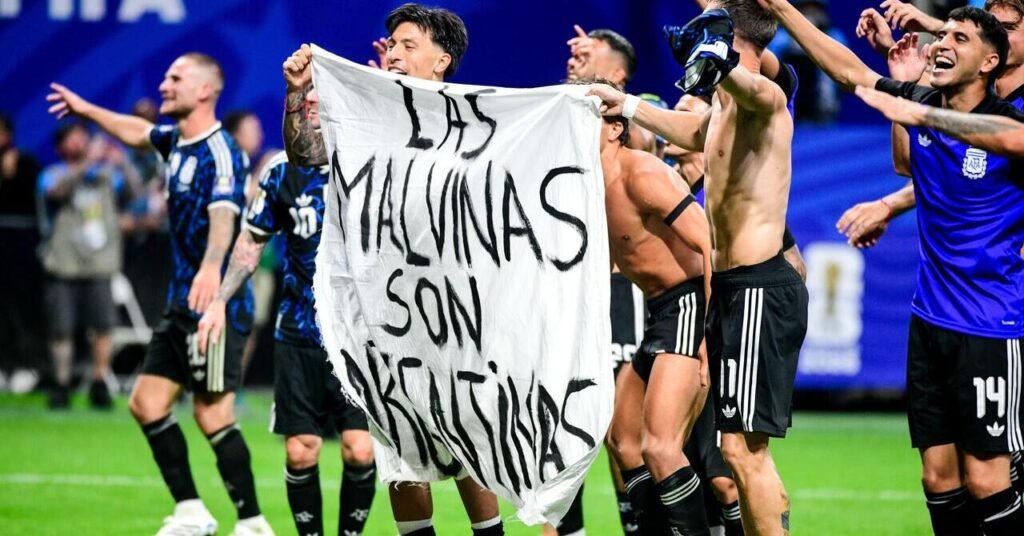 FIFA to decide on ‘further steps’ in response to ‘insensitive’ Argentina banner FIFA to decide on 'further steps' in response to 'insensitive' Argentina banner