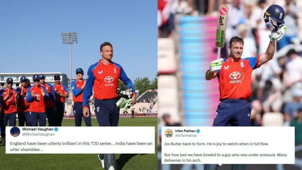 Fans go gaga as Jos Buttler’s stunning century seals England’s historic series whitewash over India