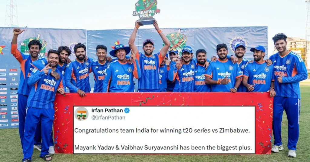 Fans react as Vaibhav Suryavanshi stars in India’s emphatic win over Zimbabwe in 3rd T20I to complete clean sweep Fans react as Vaibhav Suryavanshi stars in India’s emphatic win over Zimbabwe in 3rd T20I to complete clean sweep