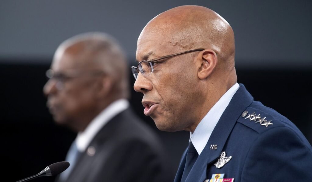 Fired ex-Joint Chiefs chairman warns against politicizing the military in new essay Fired ex-Joint Chiefs chairman warns against politicizing the military in new essay
