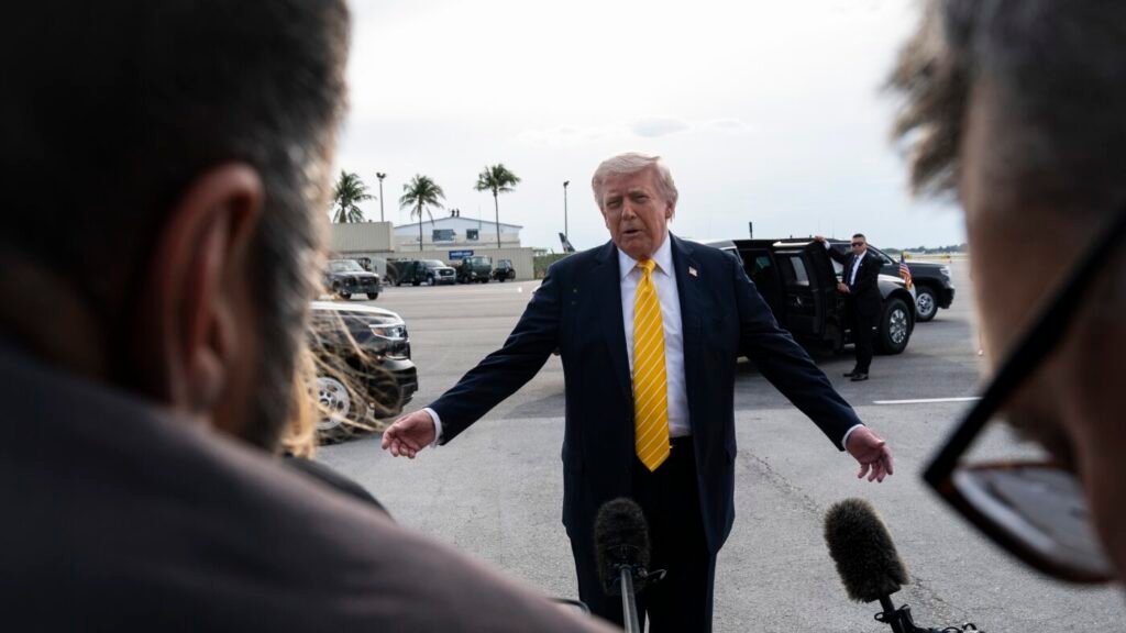 Florida's PBI renamed President Donald J. Trump International Airport : NPR