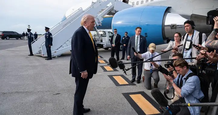 Florida’s West Palm Beach airport is now named after Donald Trump – National Florida’s West Palm Beach airport is now named after Donald Trump - National