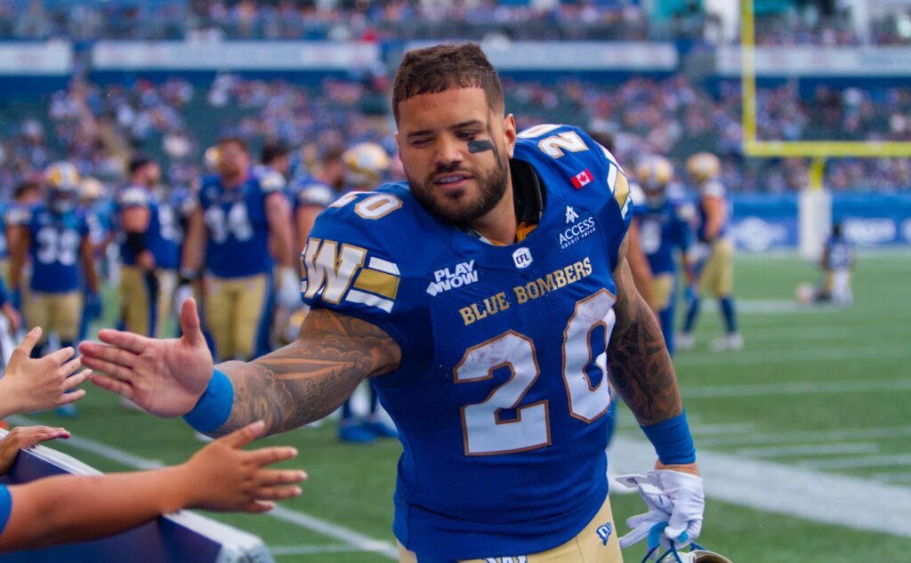 Four offensive starters don't practice for Winnipeg Blue Bombers