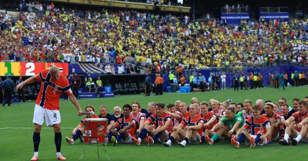 Google reveals Erling Haaland surprise with ‘Viking Row’ in honour of Norway striker Google reveals Erling Haaland surprise with 'Viking Row' in honour of Norway striker