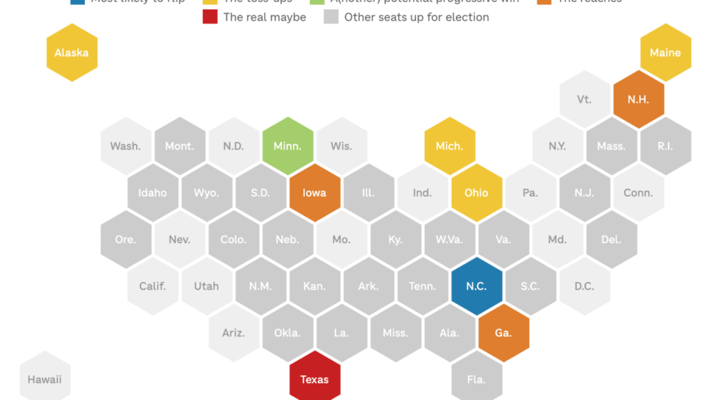 Here are the races to watch for U.S. Senate in the midterms : NPR Here are the races to watch for U.S. Senate in the midterms : NPR