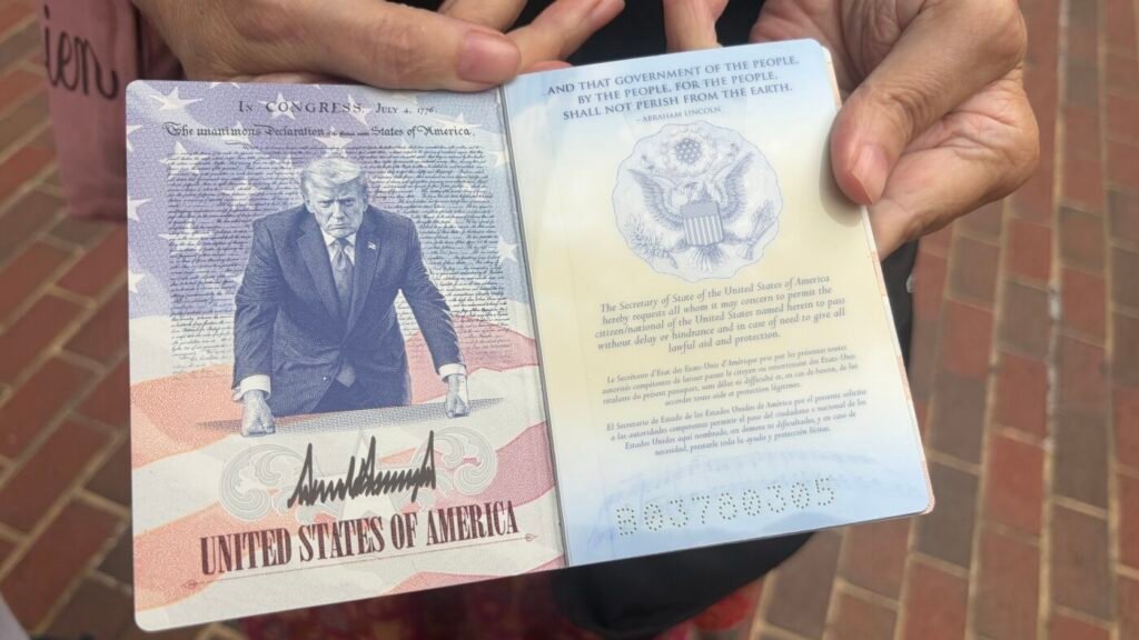 How to get (or avoid) new Trump passports : NPR How to get (or avoid) new Trump passports : NPR