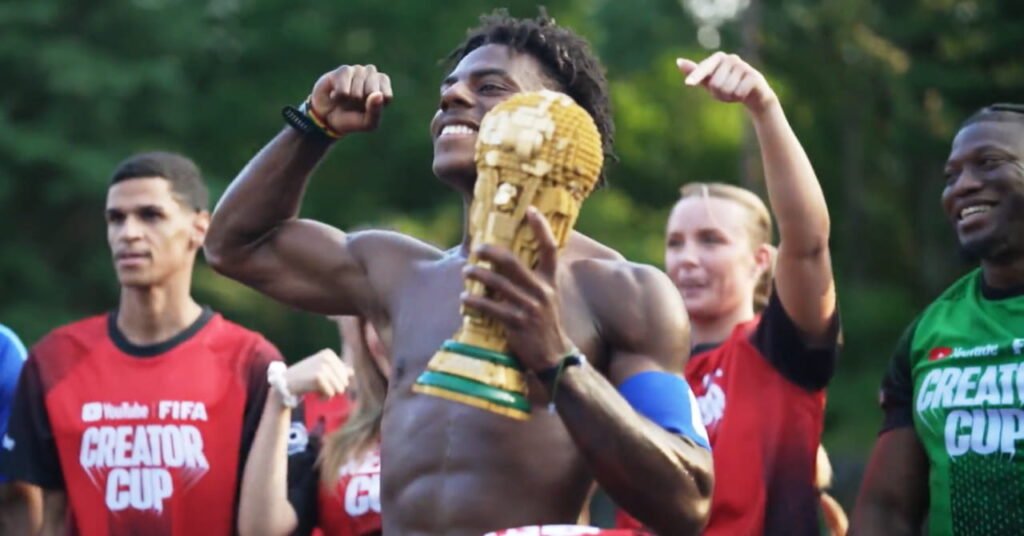 IShowSpeed plays football in World Cup 2026 video as Cristiano Ronaldo fan faces JasonTheWeen, Marlon, Sean Garnier, Zias, Brittany Isenhour and Freda Ayisi: ‘Shout out to FIFA’ IShowSpeed plays football in World Cup 2026 video as Cristiano Ronaldo fan faces JasonTheWeen, Marlon, Sean Garnier, Zias, Brittany Isenhour and Freda Ayisi: 'Shout out to FIFA'