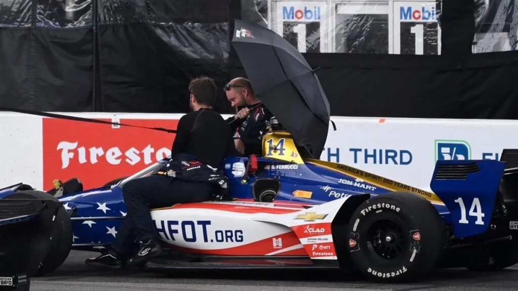 IndyCar Series race at Nashville postponed to Monday IndyCar Series race at Nashville postponed to Monday
