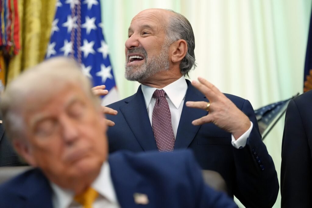 Inside Lutnick's back channel with FIFA brass Inside Lutnick's back channel with FIFA brass