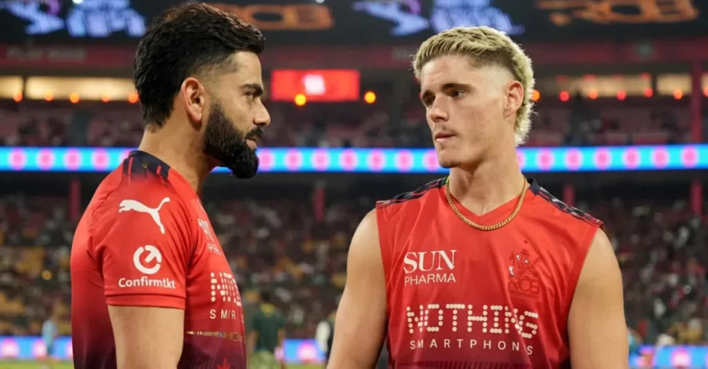 Jacob Bethell opens up on sharing RCB dressing room with Virat Kohli Jacob Bethell opens up on sharing RCB dressing room with Virat Kohli