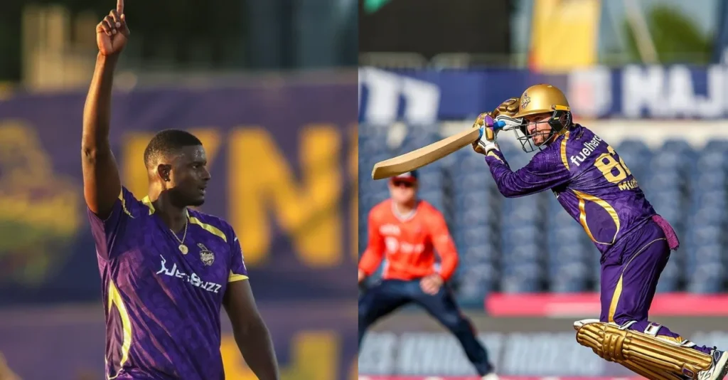 Jason Holder and Colin Munro star as Los Angeles Knight Riders beat San Francisco Unicorns in MLC 2026 Jason Holder and Colin Munro star as Los Angeles Knight Riders beat San Francisco Unicorns in MLC 2026